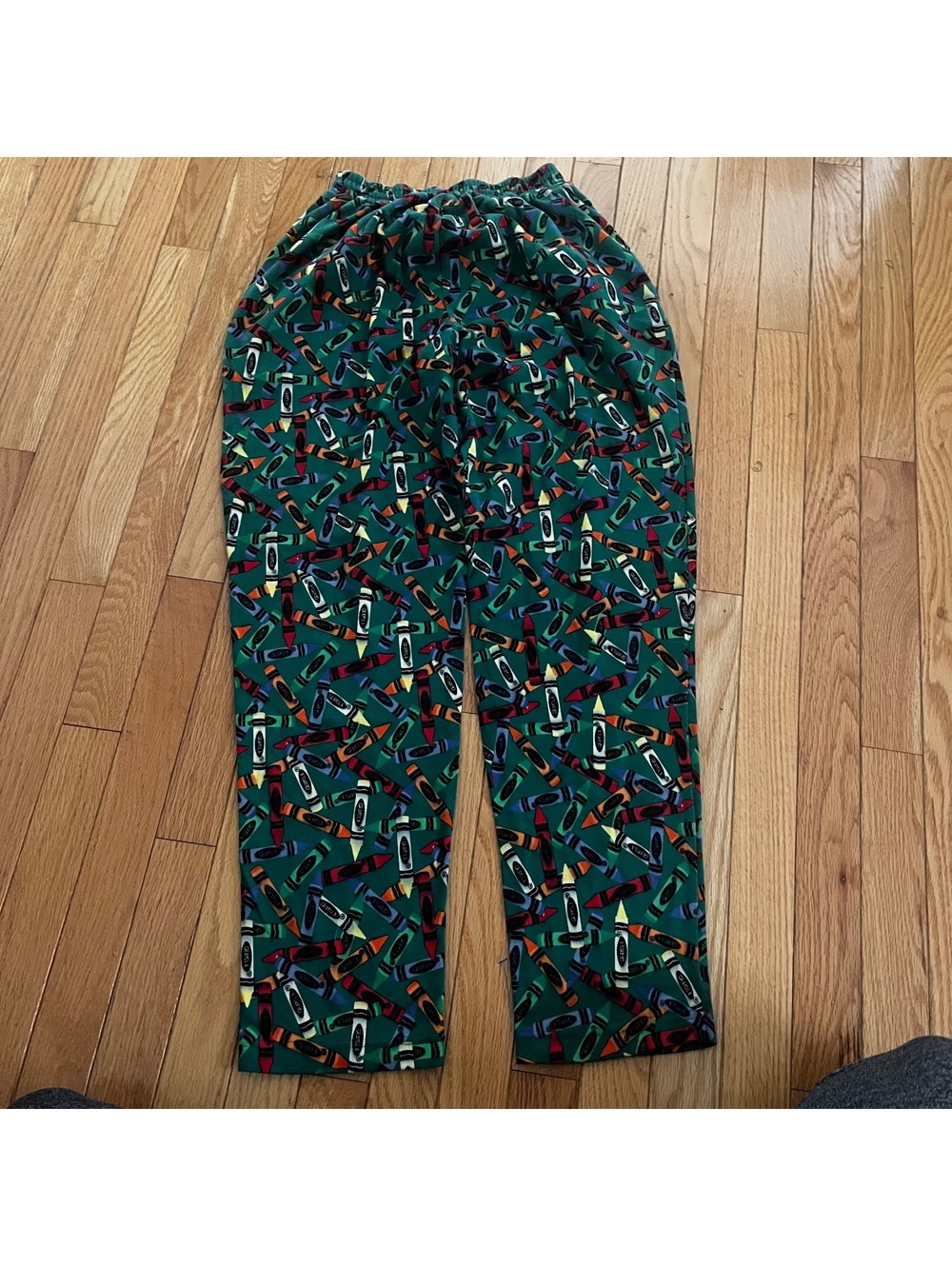 The Eagle's Eye Women's Cotton Pants with Crayon Print Pattern Size S - Picture 7 of 7